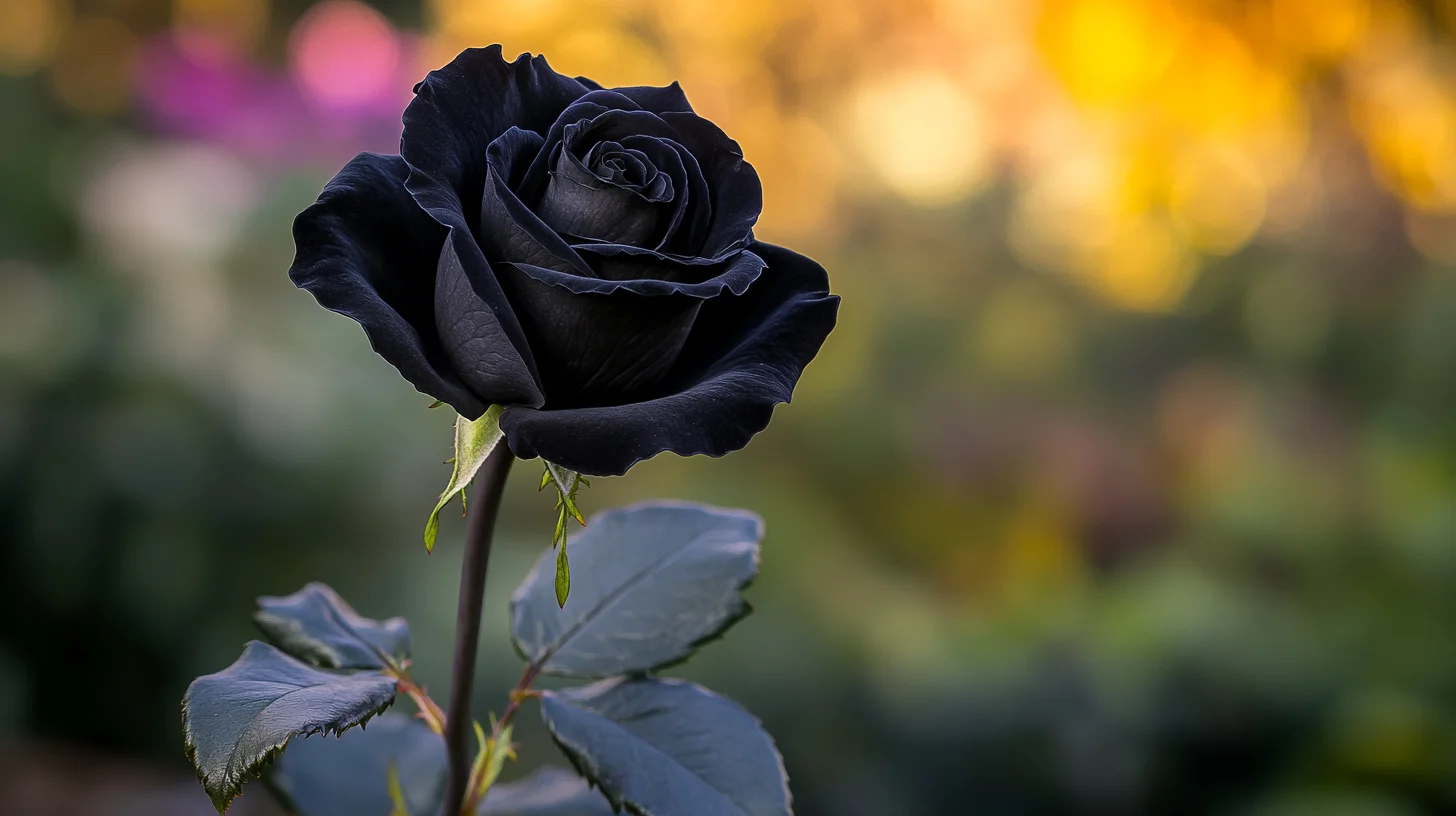 Rose noire : signification entre mystère, élégance et mélancolie