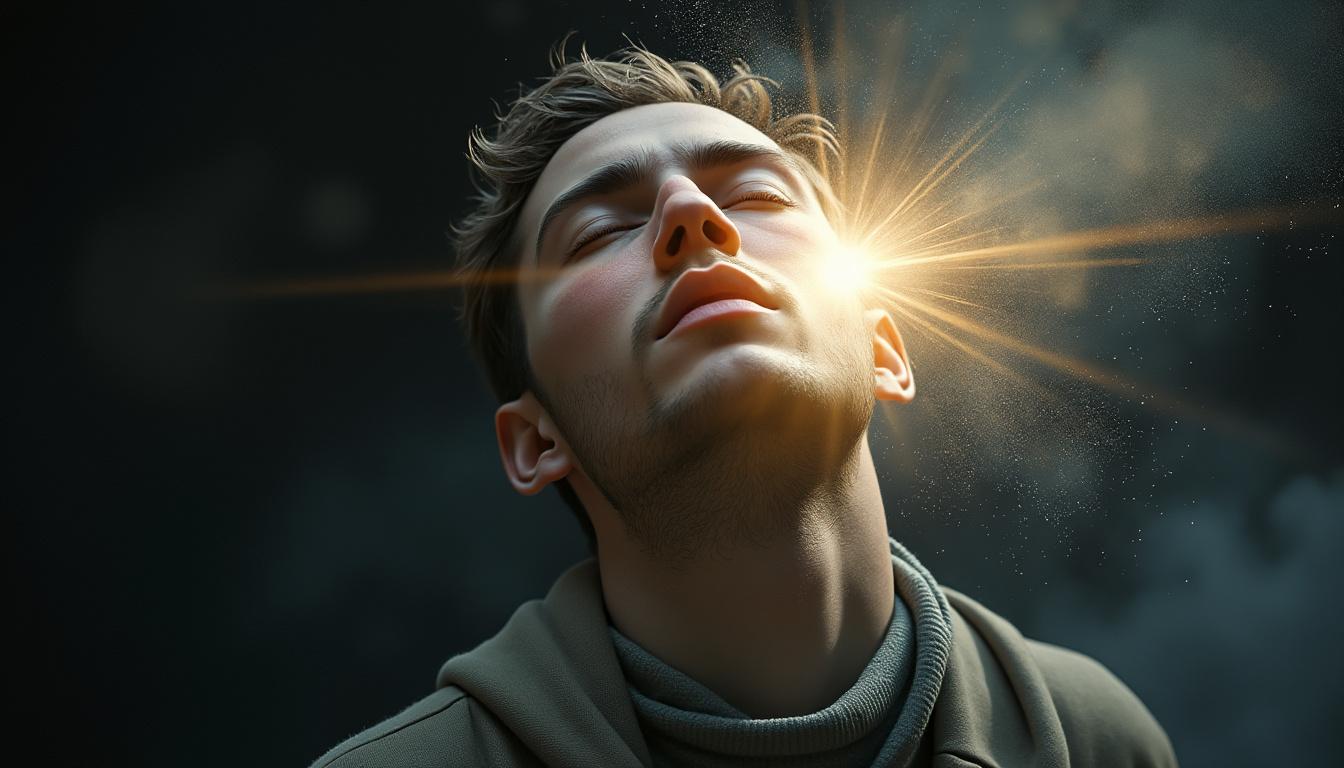 Le flash lumineux yeux fermés : spiritualité comme porte d’entrée vers l’éveil conscient