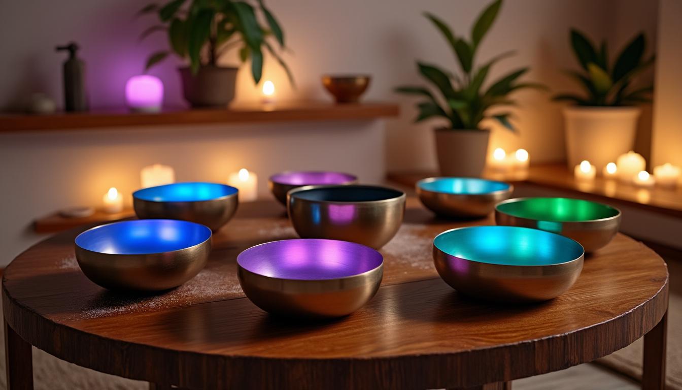 participez à une séance de méditation unique et plongez dans l'univers apaisant des voyages sonores guidés. découvrez les bienfaits de cette pratique pour votre mental et votre bien-être. laissez-vous envelopper par des sons relaxants qui favorisent la détente, la concentration et l'harmonie intérieure.
