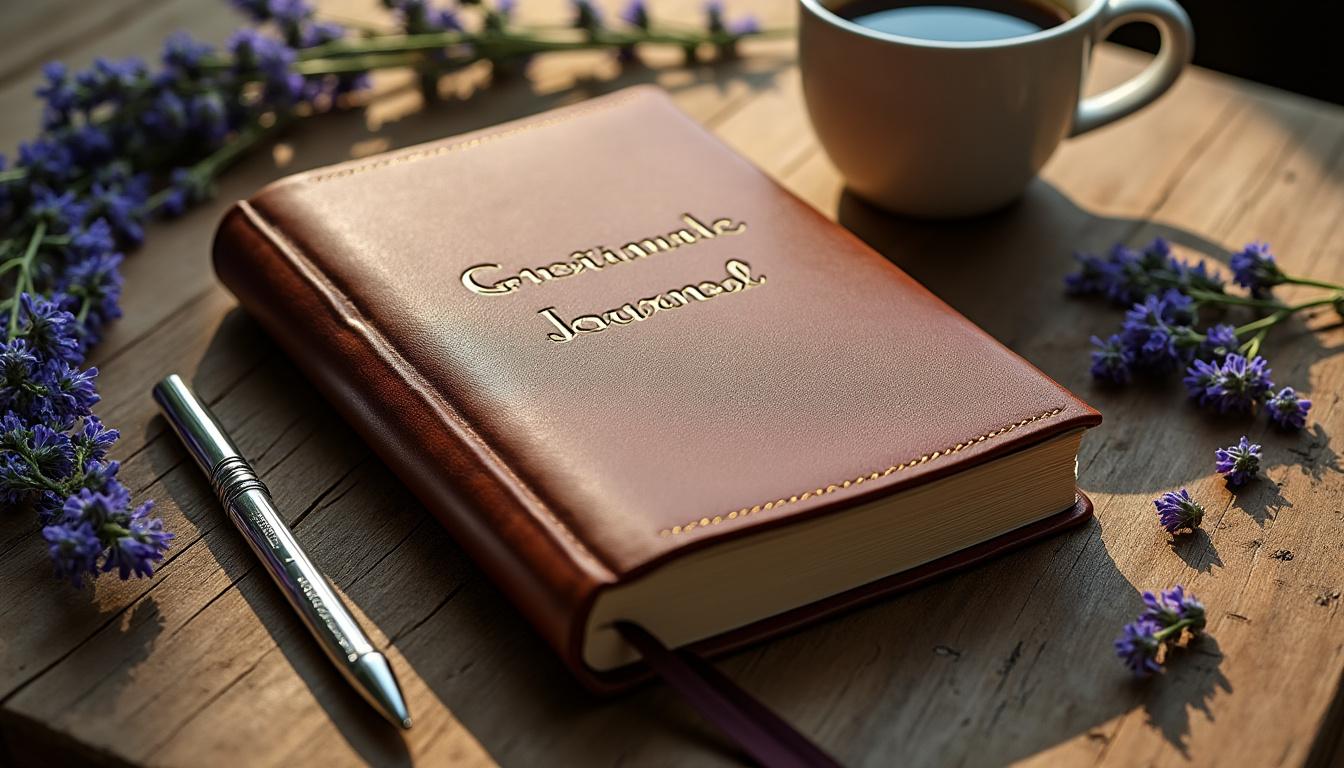 Un carnet de gratitude : l’outil ultime pour cultiver la joie