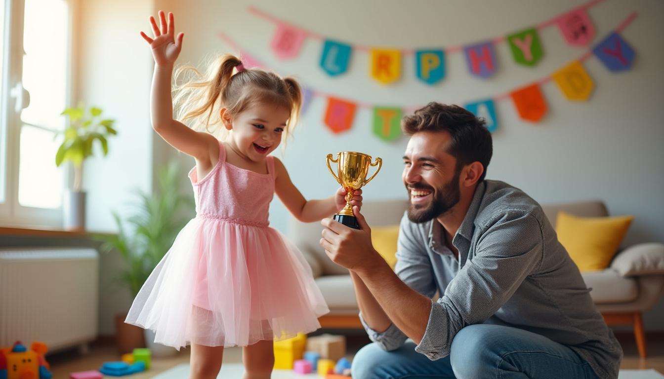 encouragez la créativité de votre fille grâce à la pensée positive et offrez-lui un environnement stimulant pour s'épanouir pleinement.