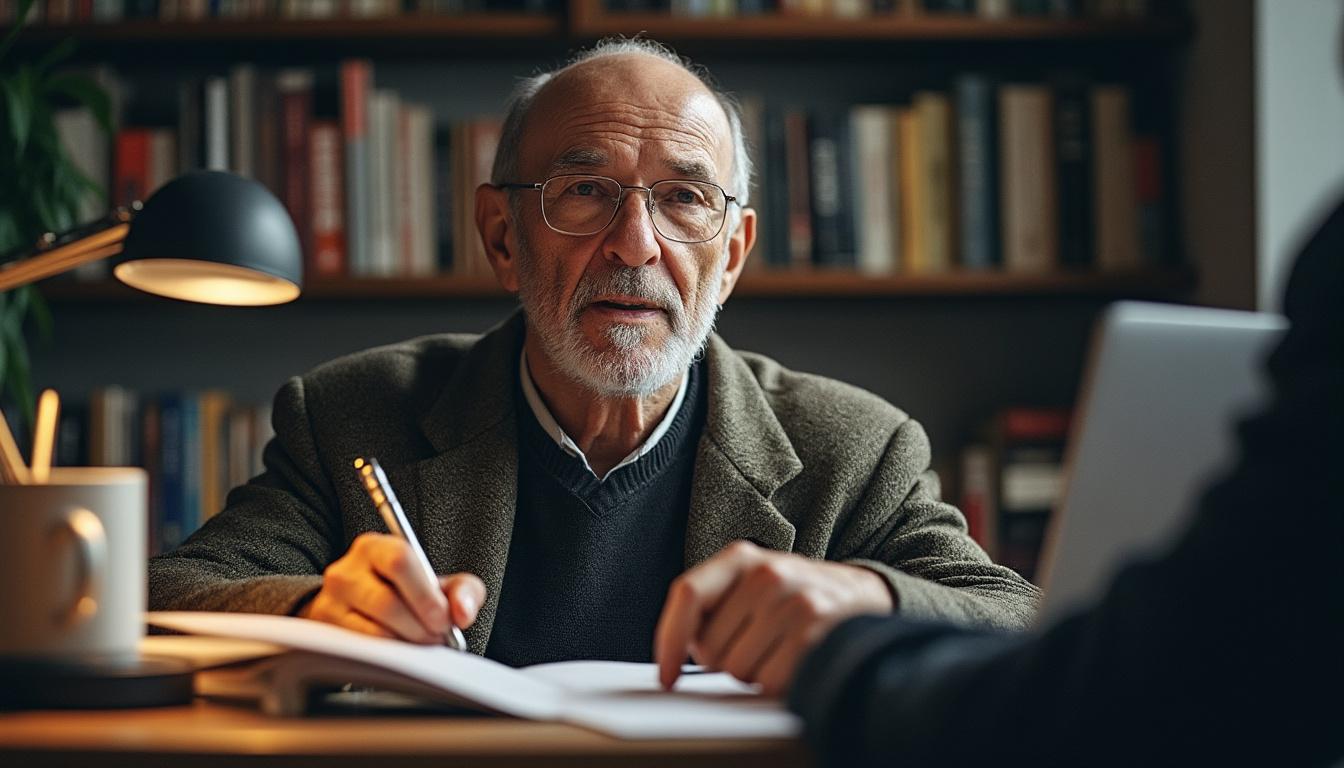 découvrez le parcours captivant d'irvin yalom à travers le film « irvin yalom à l'université de stanford », une exploration profonde de sa vie et de son œuvre.