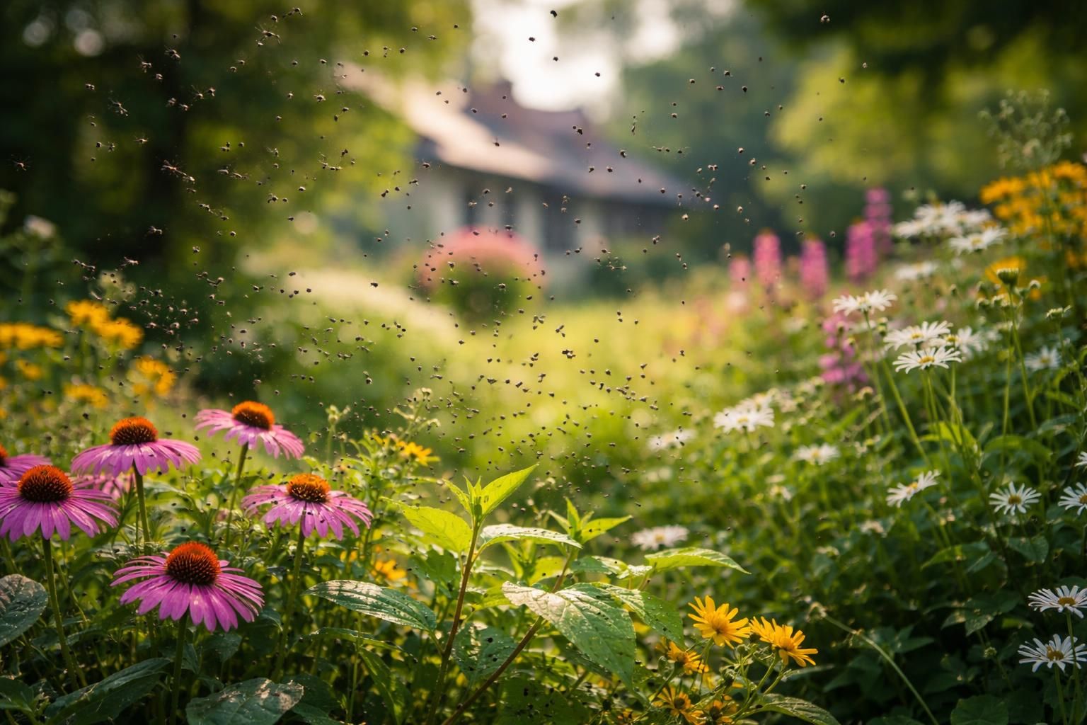 découvrez la signification et les présages d'une invasion de moucherons dans votre jardin, et apprenez comment les identifier et les gérer efficacement pour protéger vos plantes.