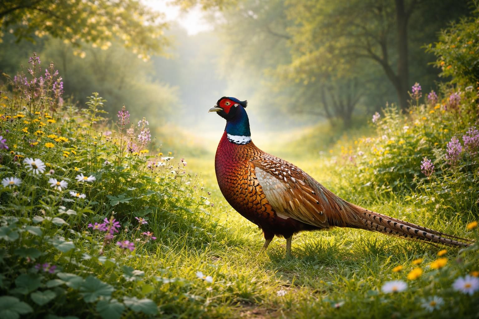 découvrez ce que signifie la présence d’un faisan dans votre jardin et les messages que la nature vous transmet à travers cet oiseau fascinant.