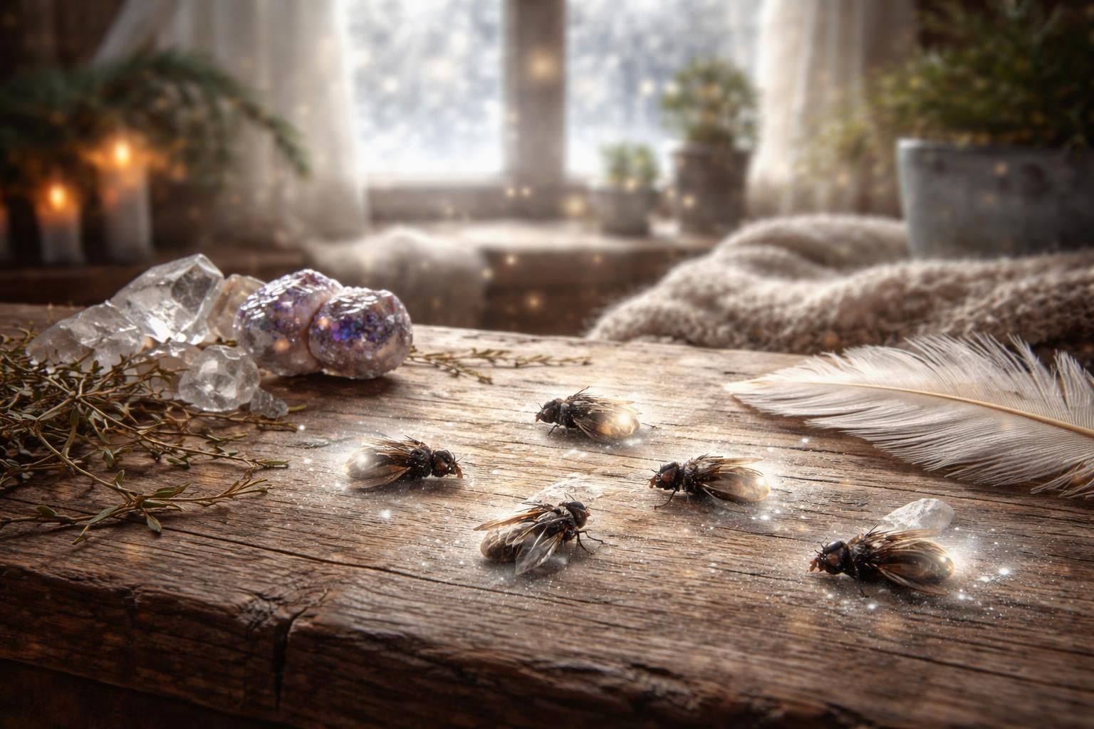 explorez la signification spirituelle des mouches mortes en hiver dans votre maison et découvrez ce qu'elles révèlent sur l'énergie et l'ambiance de votre environnement.
