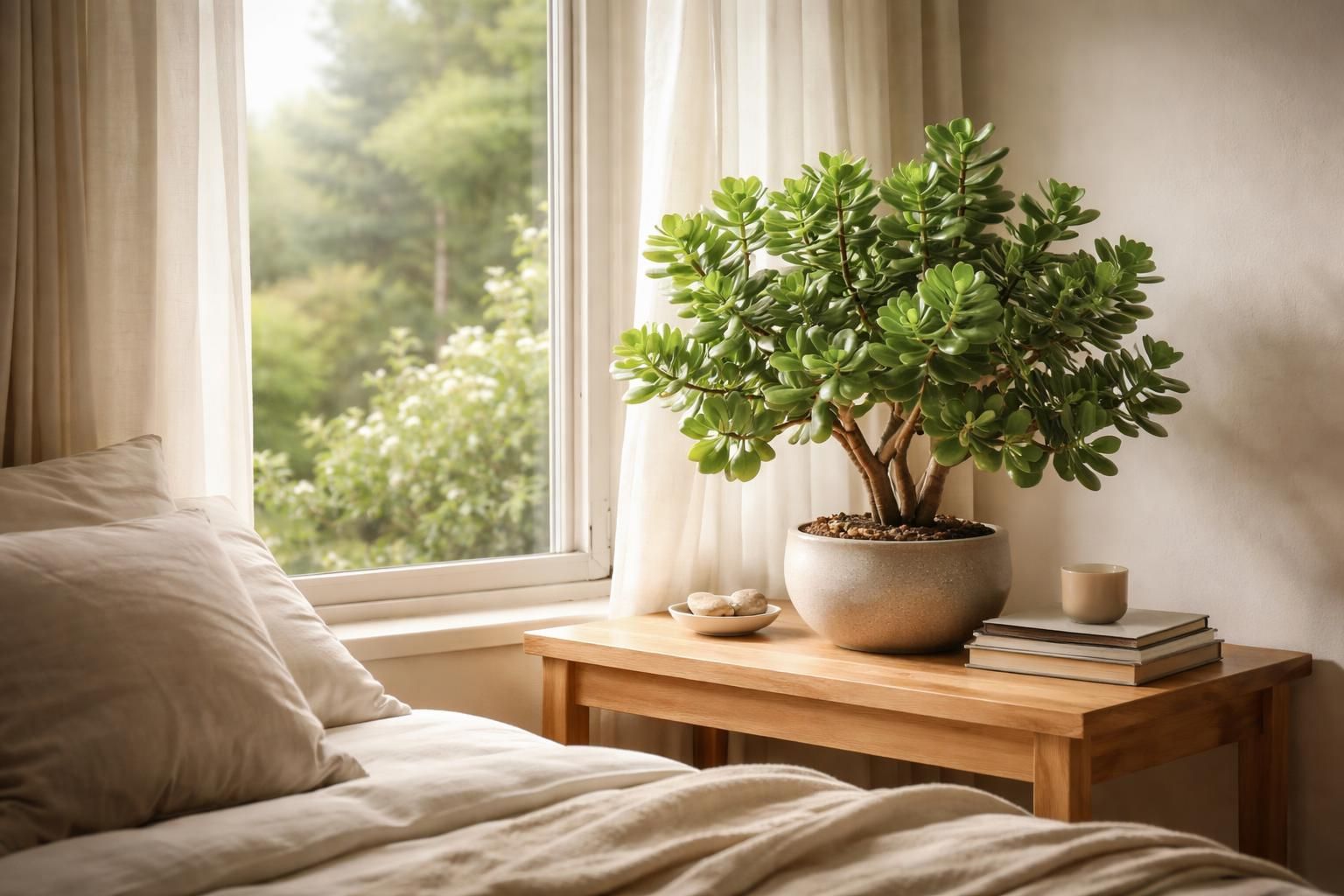 découvrez pourquoi l'arbre de jade apporte une puissante harmonie spirituelle à votre chambre, favorisant équilibre et bien-être grâce à ses symboles de chance et de sérénité.