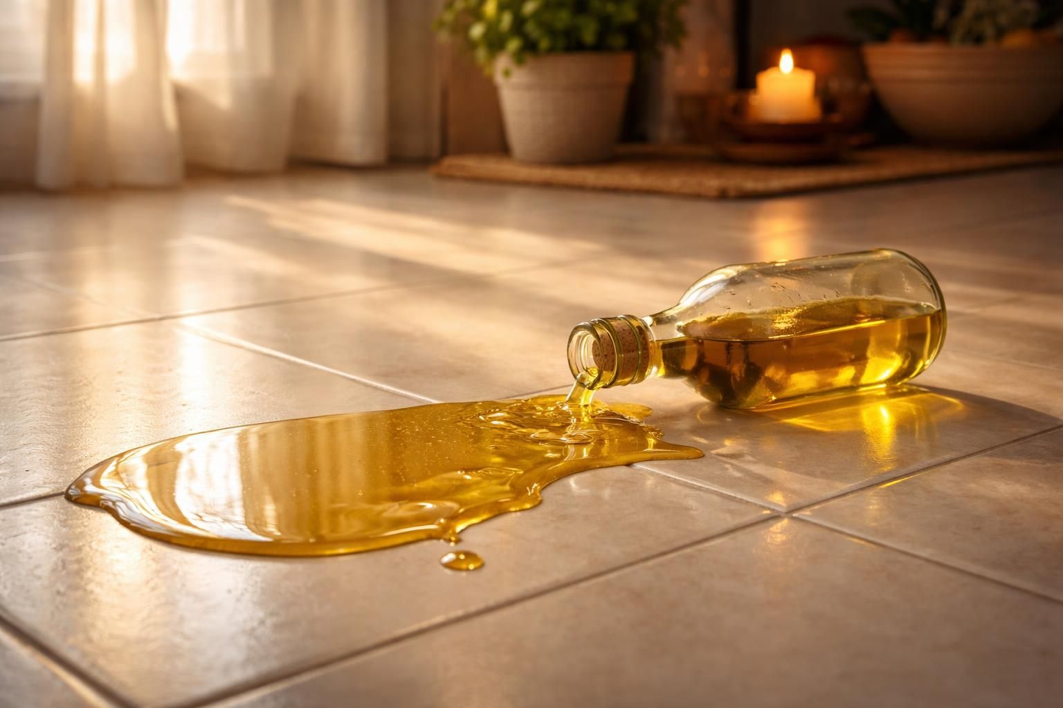 explorez la signification culturelle et les croyances liées au fait de renverser de l'huile par terre dans la culture populaire, ainsi que ses interprétations symboliques.