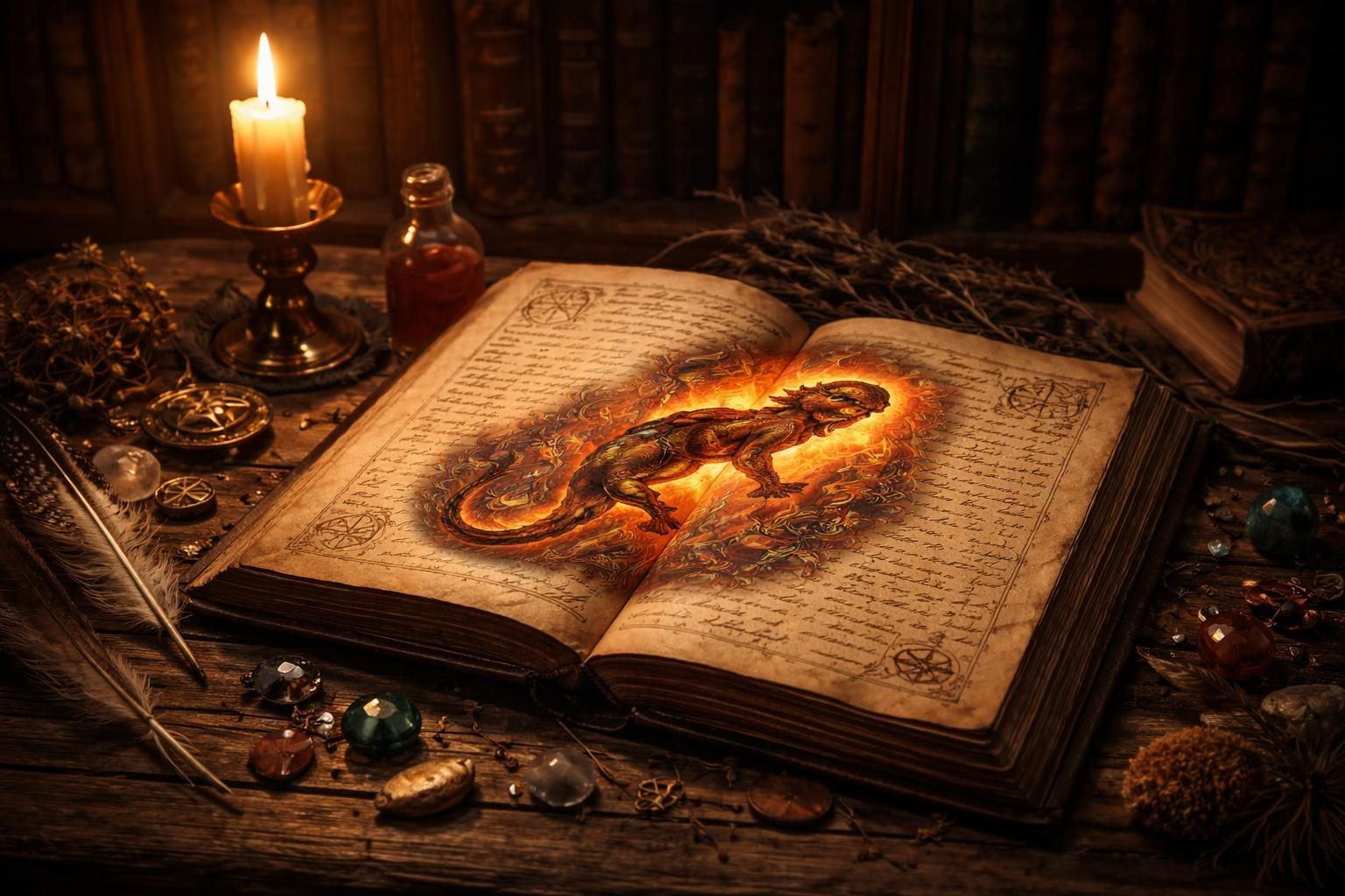 découvrez le présage de la salamandre et son influence profonde sur les croyances anciennes, un symbole mystique chargé d'histoires et de significations.