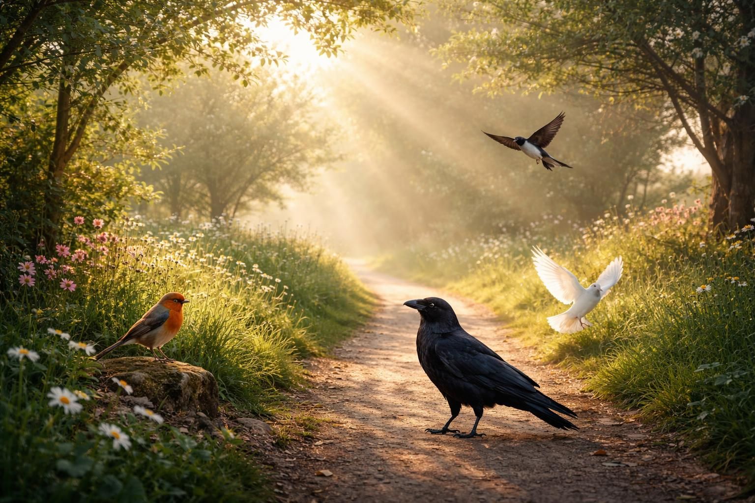 découvrez la signification des oiseaux que vous rencontrez sur votre chemin et ce qu'ils révèlent sur votre destin.