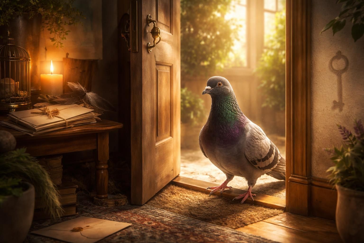 découvrez la signification mystérieuse du pigeon entrant dans une maison et les messages cachés que cet oiseau peut révéler sur votre vie.